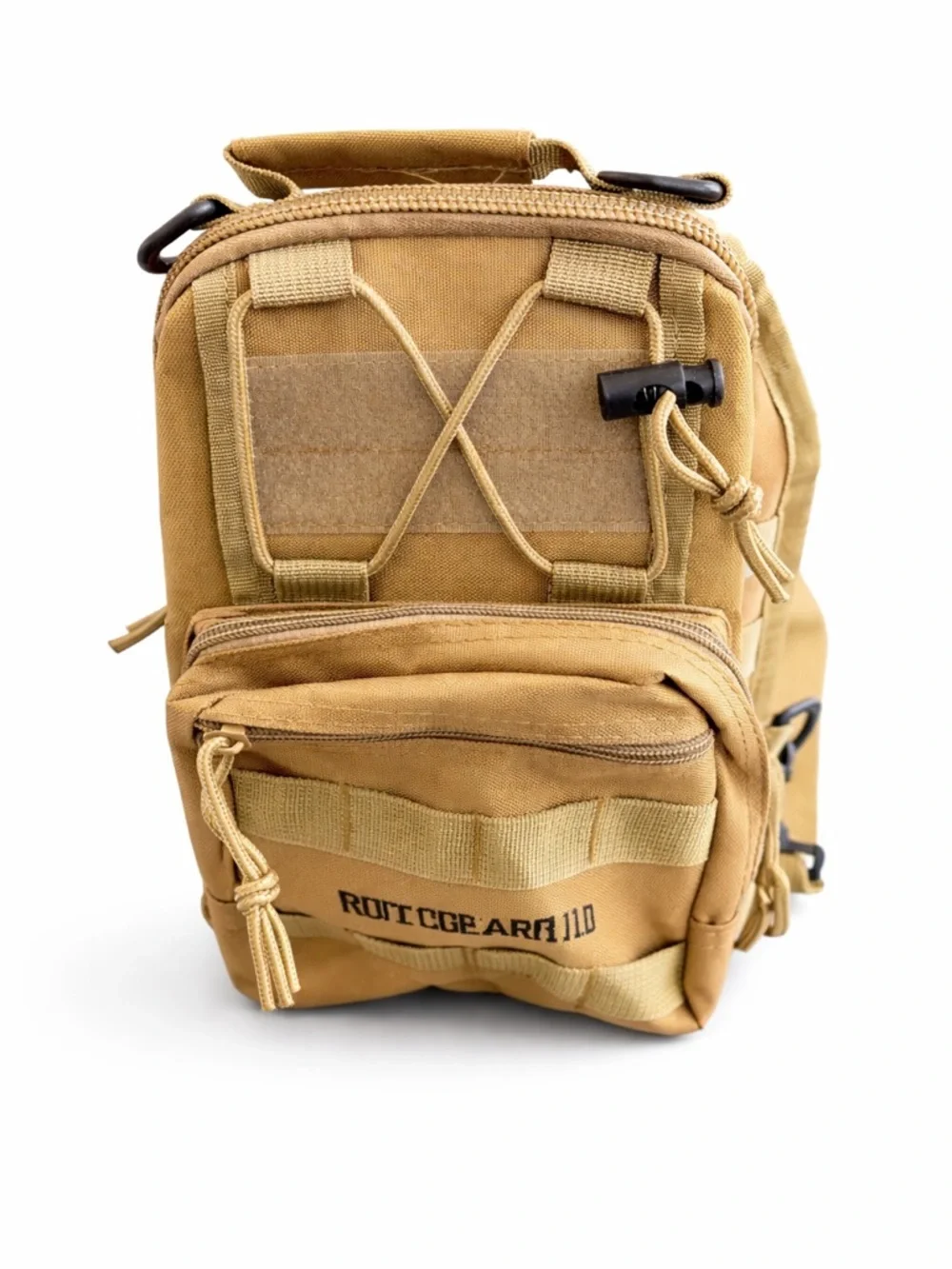 RockCobbler 11.0 Tactical Mini Backpack Crossbody MOLLE Utility Bag Tan Like New